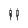 LANBERG USB Type-C — Type-C kabelis CA-CMCM-40CU-0010-BK Photo 3