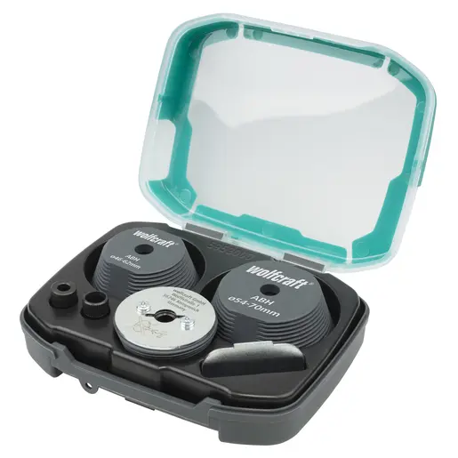 Wolfcraft 5953000 Elektriskās urbjmašīnas piederumu komplekts