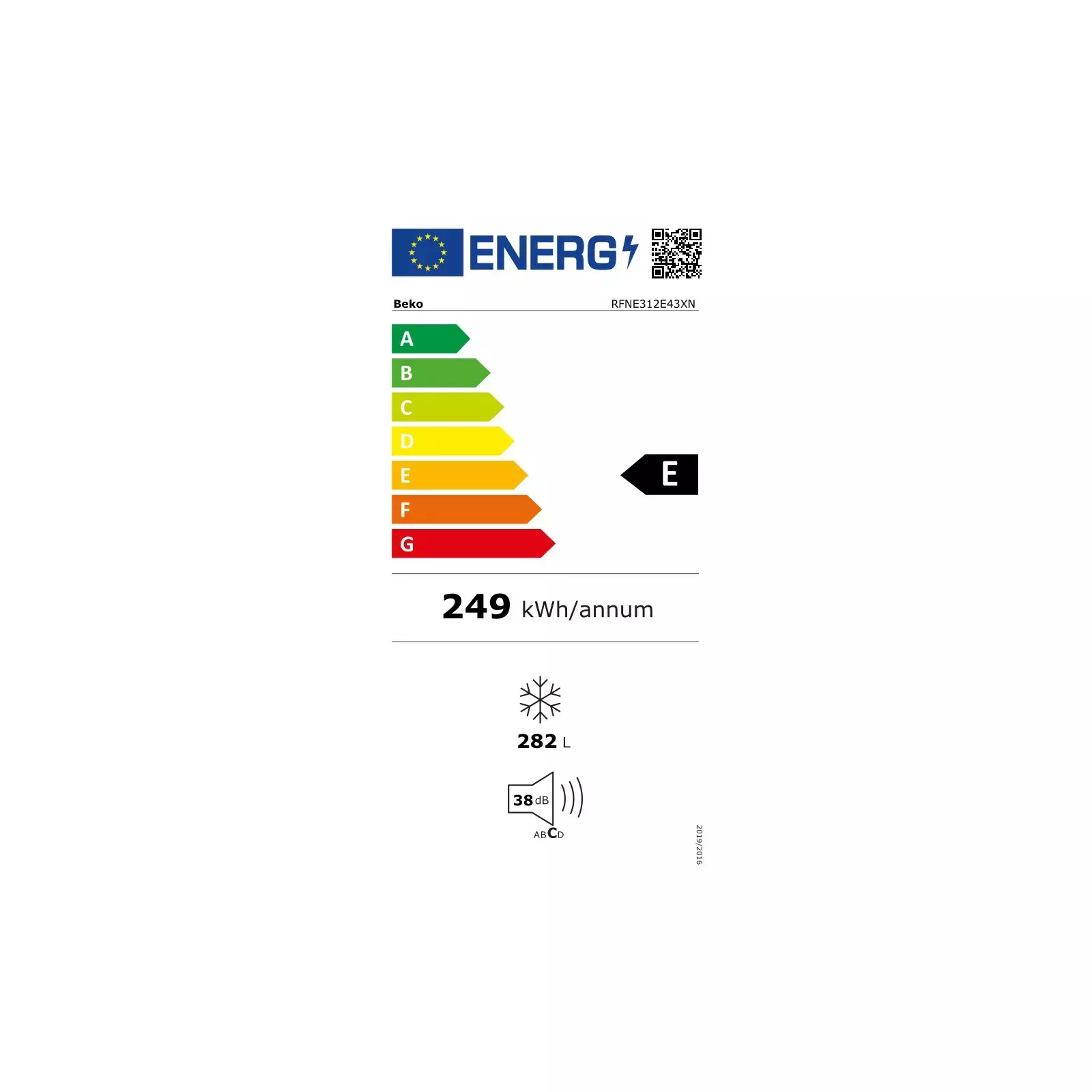 BEKO RFNE312E43XN Photo 4