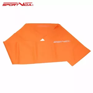 SportVida Slodzes gumija Fitnesa un TRiks treniņiem 200 * 15 * 0.45 CM (5-10kg) Oranža