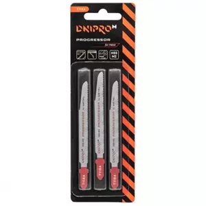 Jigsaw Blade DNIPRO-M T118A for Metal Sheets 92 mm, pack of 3
