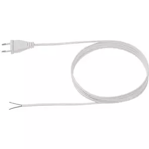 Power cable Bachmann 202.184 H03VVH2-F 2x0.75 mm², flexible mains lead