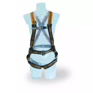Body belt Cimco 140455 Black Brown Side release buckle