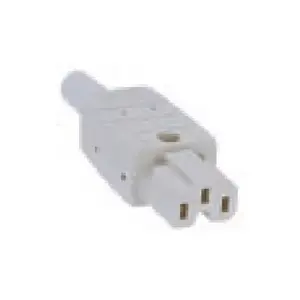 Electrical power plug C15 Bachmann 916.970 Grey