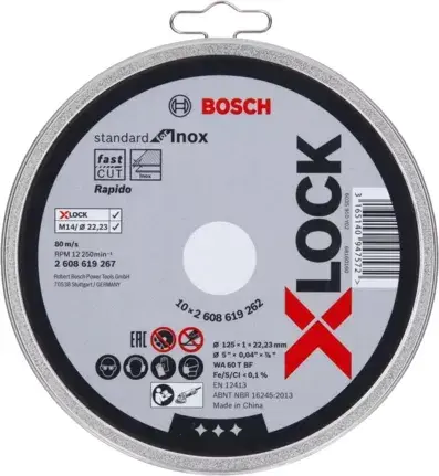 Griešanas disks Bosch 2 608 619 262 Photo 2