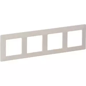 Рамка Legrand Valena Life 4 модуля Uw754004 — монтажная рамка для 4 элементов, модель 754004