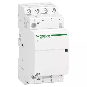 Auxiliary contact Schneider Electric A9C20834 — multicolour, AC contact rating 240 V