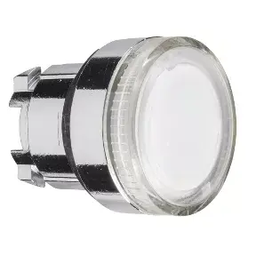 Schneider Electric ZB4BW37 Illuminated Push-Button Head Transparent