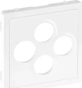 Legrand TV wall plate cover 754810 — replacement cover for VLIFE TV/R SAT connection