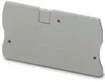 Торцевая крышка Phoenix Contact D-ST 6 для клеммных блоков, серая, 50 штук