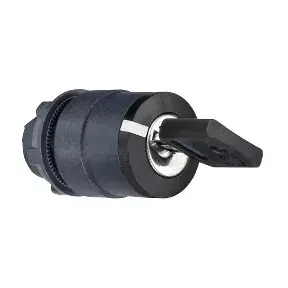 Переключатель с ключом Schneider Electric ZB5AG6, 2 положения, ключ 455, возврат слева