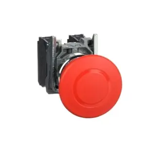 Schneider Electric XB4 Emergency Stop Push Button, NO+NZ, IP66