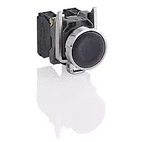 Кнопка управления Schneider Electric XB4BA21, 22 мм, плоская, черная, с самовозвратом