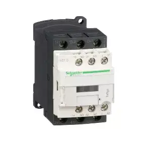 Контактор Schneider Electric LC1D09BL 3-полюсный 9А 24В DC с вспомогательными контактами 1НО+1НЗ