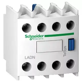 Auxiliary contact Schneider Electric LADN22 2NO 2NC front-mounted