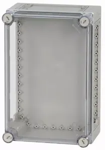 Настенный шкаф для оборудования EATON CI43-150, серый корпус с прозрачной дверцей, модель 022273