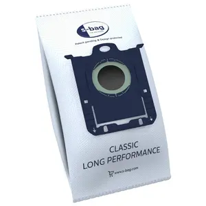 Electrolux E201S s-bag Classic Long Performance putekļu maisi cilindriskiem putekļu sūcējiem, 4 gab.