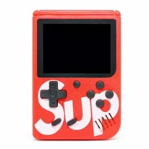 RoGer Retro mini Game console with 400 games, 3 inch color screen, TV output / Red