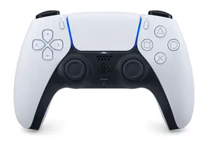 Sony DualSense Wireless Controller for PlayStation 5 Bluetooth Black and White Gamepad