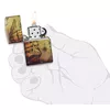 Pretvēja metāla Zippo šķiltavas 49355 Photo 4