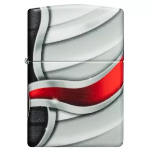 Windproof Pocket Lighter Zippo 49357 — Classic refillable metal lighter, windproof flame