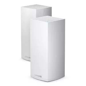 Linksys Velop Whole Home Intelligent Mesh WiFi 6 (AX4200) System, Tri-Band, 2-pack