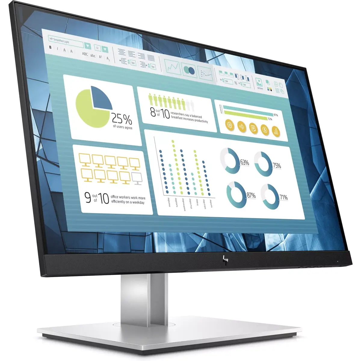 Monitors HP E-Series E22 G4 Photo 4