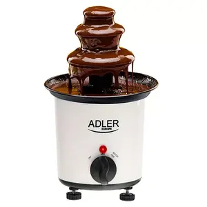 Шоколадный фонтан Adler AD 4487 Черный Коричневый Белый 30 Вт