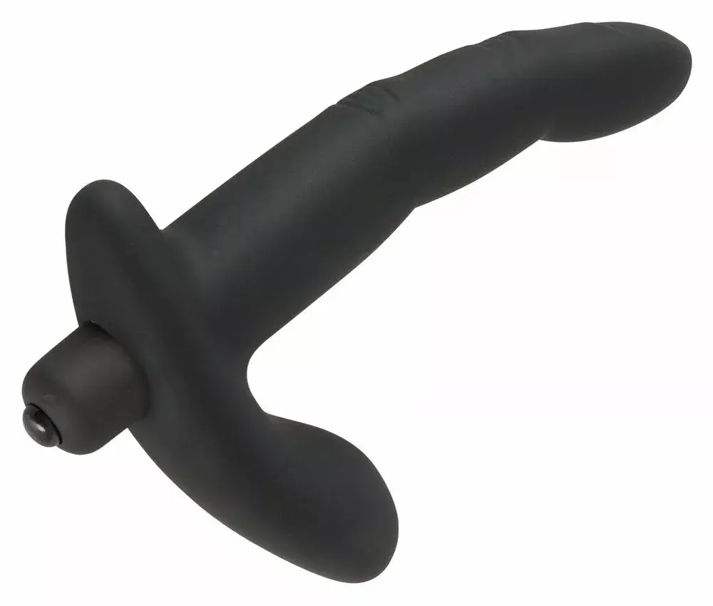 Массажер простаты Rebel Silicone Black — пальцевой вибратор Photo 3