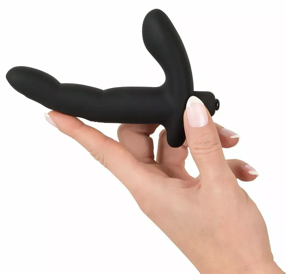 Массажер простаты Rebel Silicone Black — пальцевой вибратор Photo 6