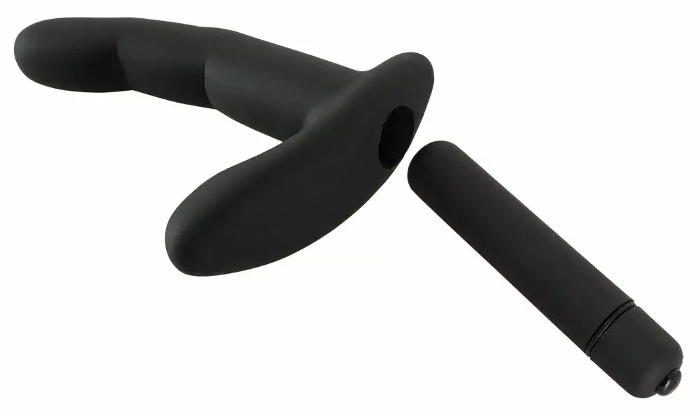 Массажер простаты Rebel Silicone Black — пальцевой вибратор Photo 8