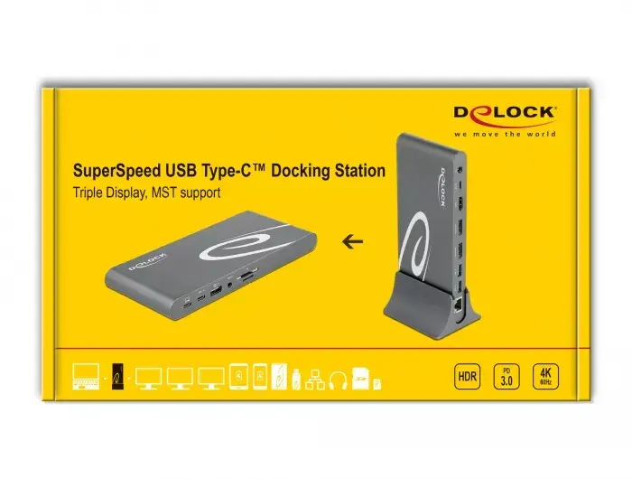 Docking Station DeLOCK USB Type-C DP 1.4 Photo 6
