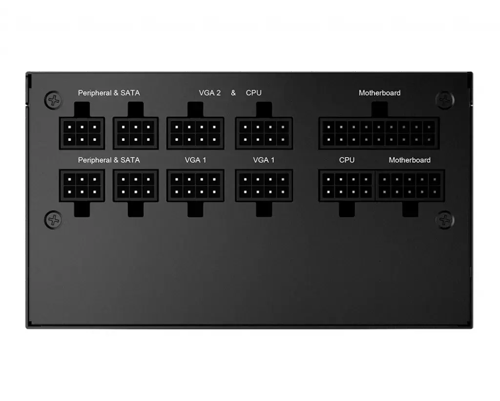MSI MPG A650GF power supply unit MPG A650GF Photo 2