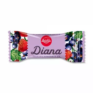 Box of Laima confectionery assortment Diana, 1 kg — mixed candies and chocolates