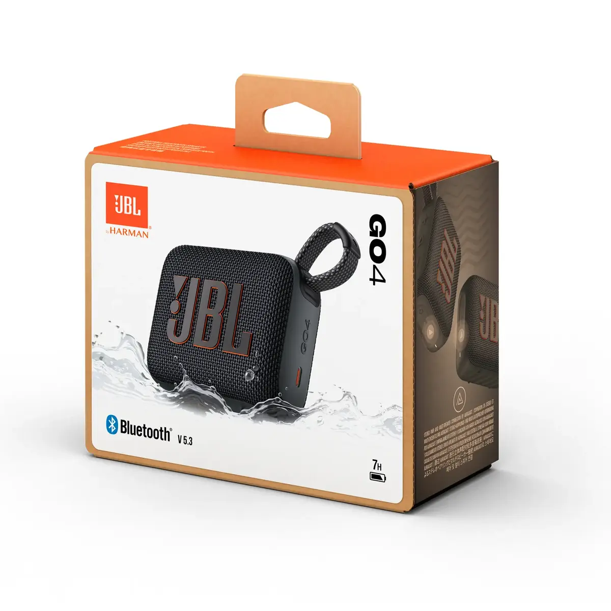 Mono portatīvais skaļrunis JBL Go 4 JBLGO4BLK Photo 12