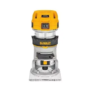 Frezētājs DeWALT D26200-QS, 620 W izejas jauda, 900 W ieejas jauda, 16000–27000 apgr./min, 8 mm čaks, 120 mm dziļums