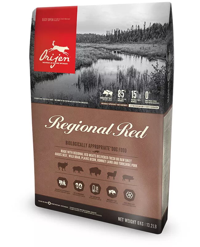Sausais barība suņiem Orijen Regional Red