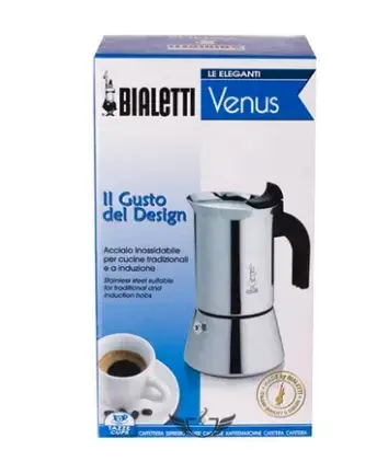 Moka kanna Bialetti Venus 0,2 L nerūs. tērauds Photo 2