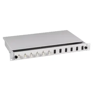 Patch panel EFB Elektronik BA71921.12 — fiber LC, 0U, grey, 483×44.5×244 mm