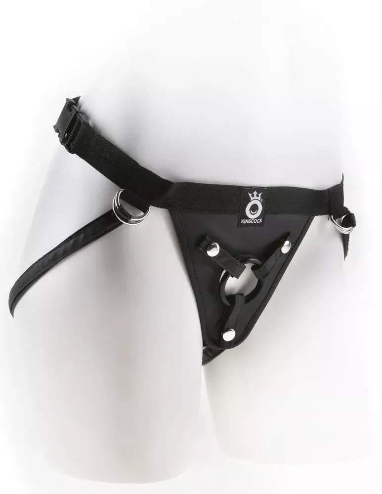 Страп‑он ремень King Cock KC Fit Rite Harness Black Photo 2