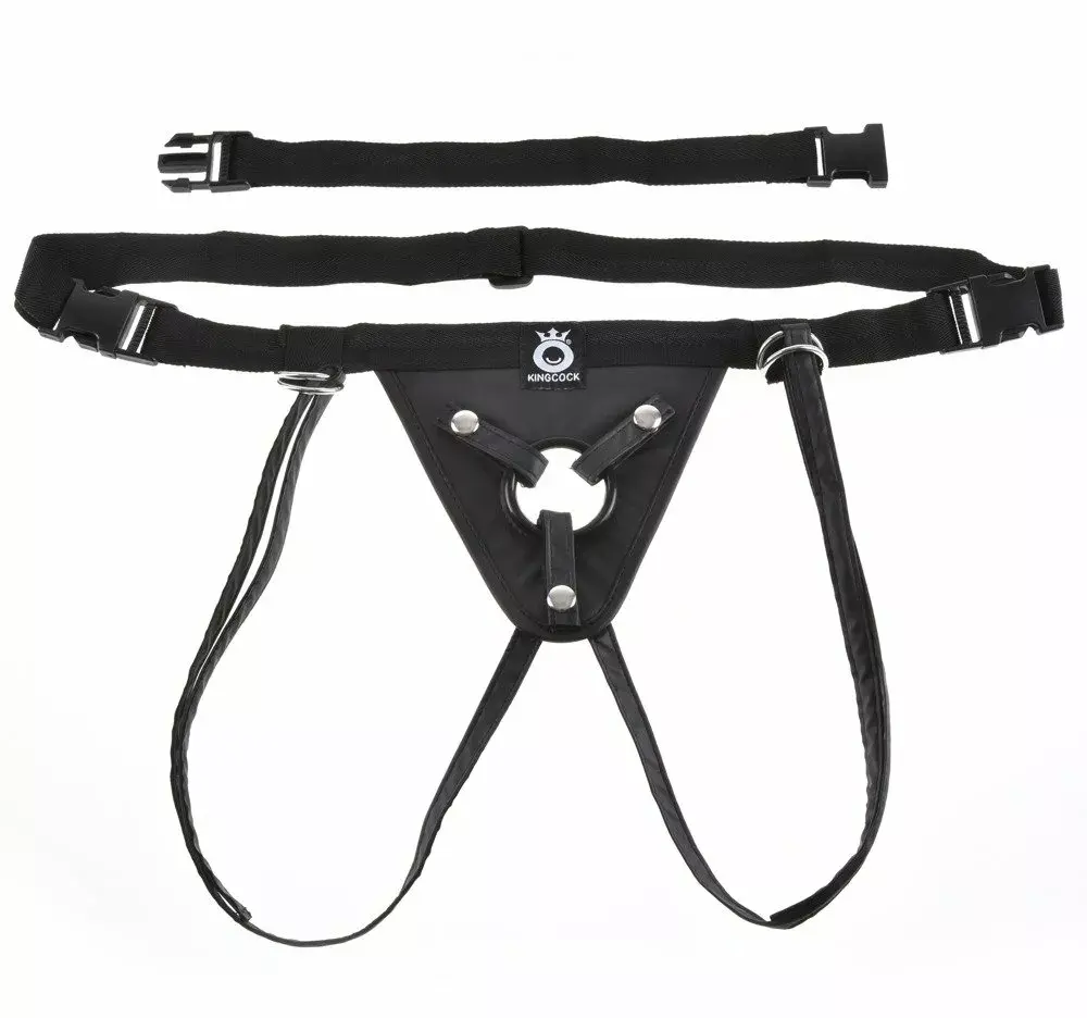 Страп‑он ремень King Cock KC Fit Rite Harness Black Photo 4