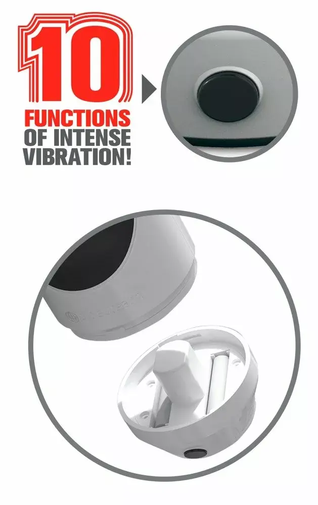 Masturbator Pipedream Silicone Black – vibrating stroker Photo 6