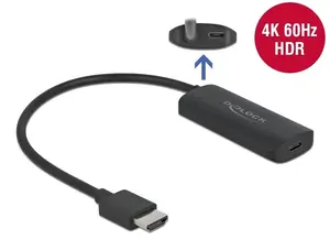 Адаптер HDMI-A male на USB Type-C female DeLOCK 63251