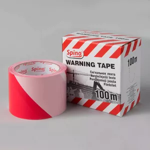 Barjerlente Multipack 70 mm x 100 m sarkani‑balta (200-13471)