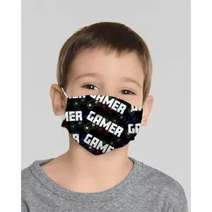 Mocco Gamer Child Cotton Face Mask Multiple Use 15x25 cm