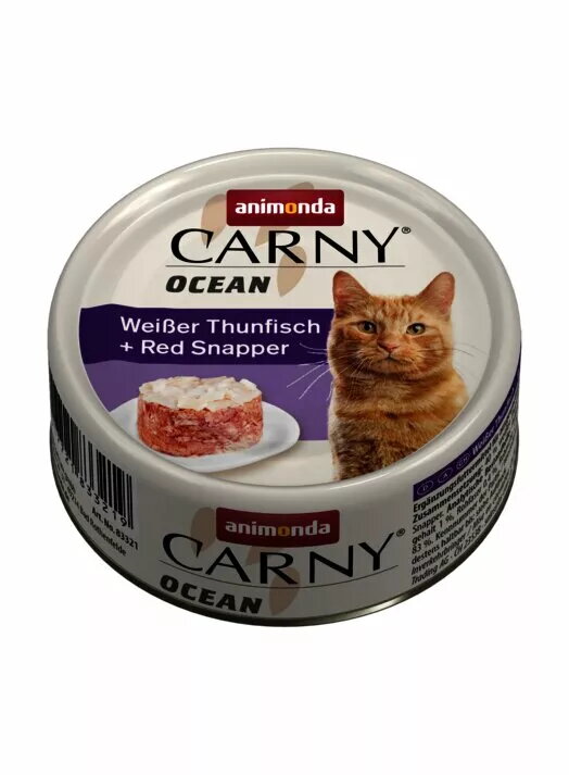 Mitrā barība kaķiem animonda Carny Ocean