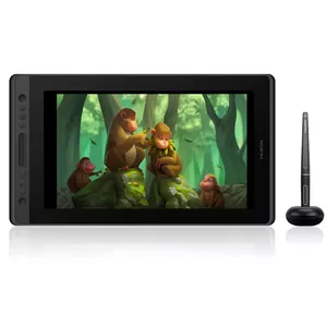 Graphics tablet HUION Kamvas Pro 16 — 15.6" IPS, 1920×1080, 344.2×193.6 mm working area, 8192 pressure levels, wired USB