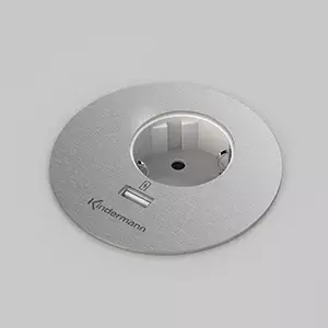 Outlet box Type F Kindermann 7449000041