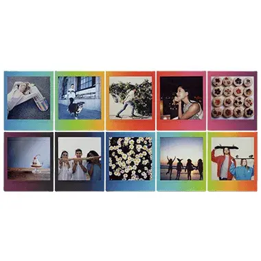 Instant Picture Film Fujifilm SQUARE Rainbow Photo 2
