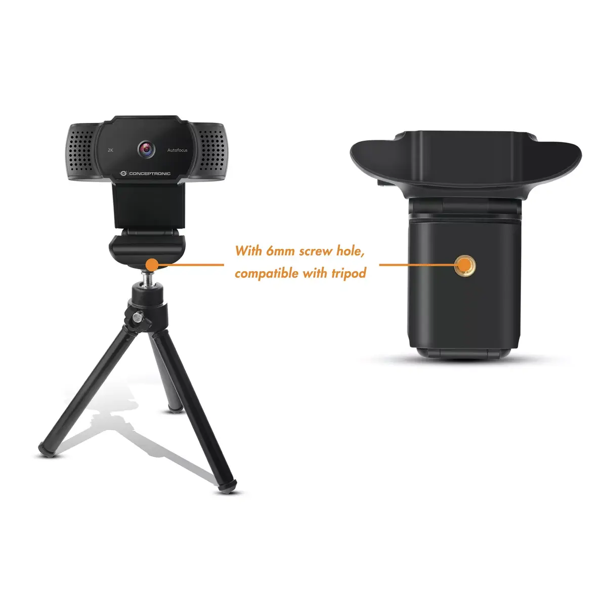 CONCEPTRONIC AMDIS 2K Super HD Autofocus веб-камера Photo 3